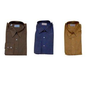 Broadcloth checkered shirts